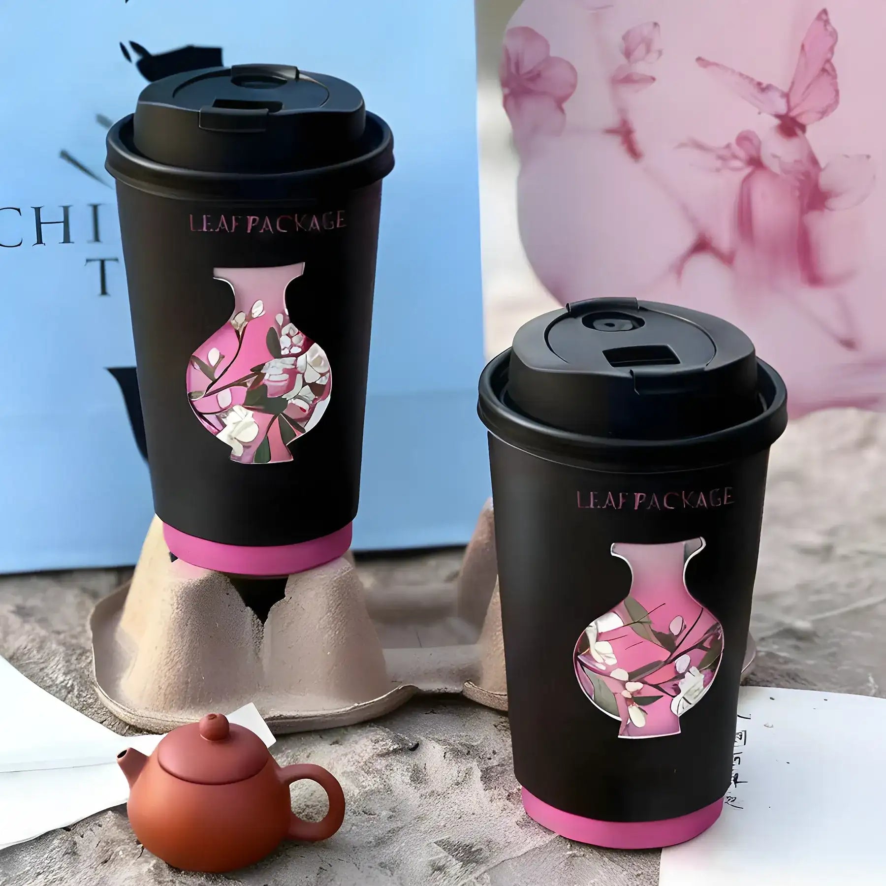 Hollow Rotating Paper Cups