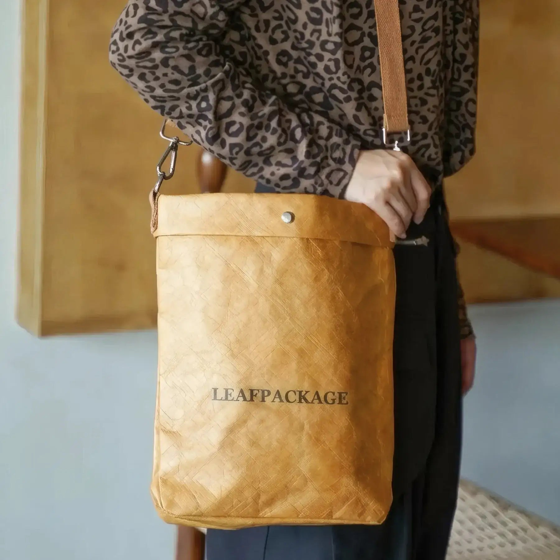 Long Tyvek Crossbody Bag