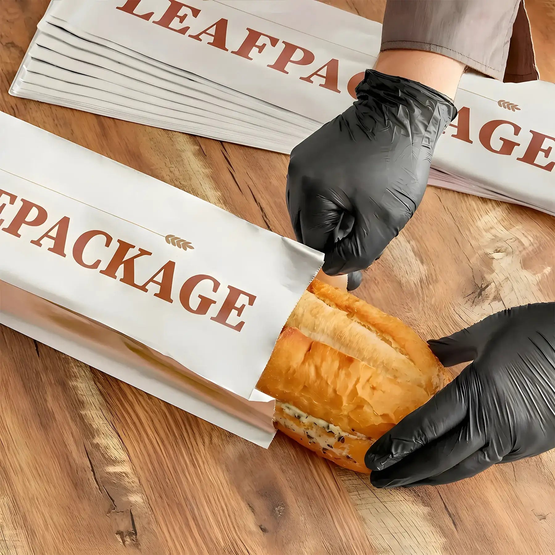 Long Kraft Bread Bags