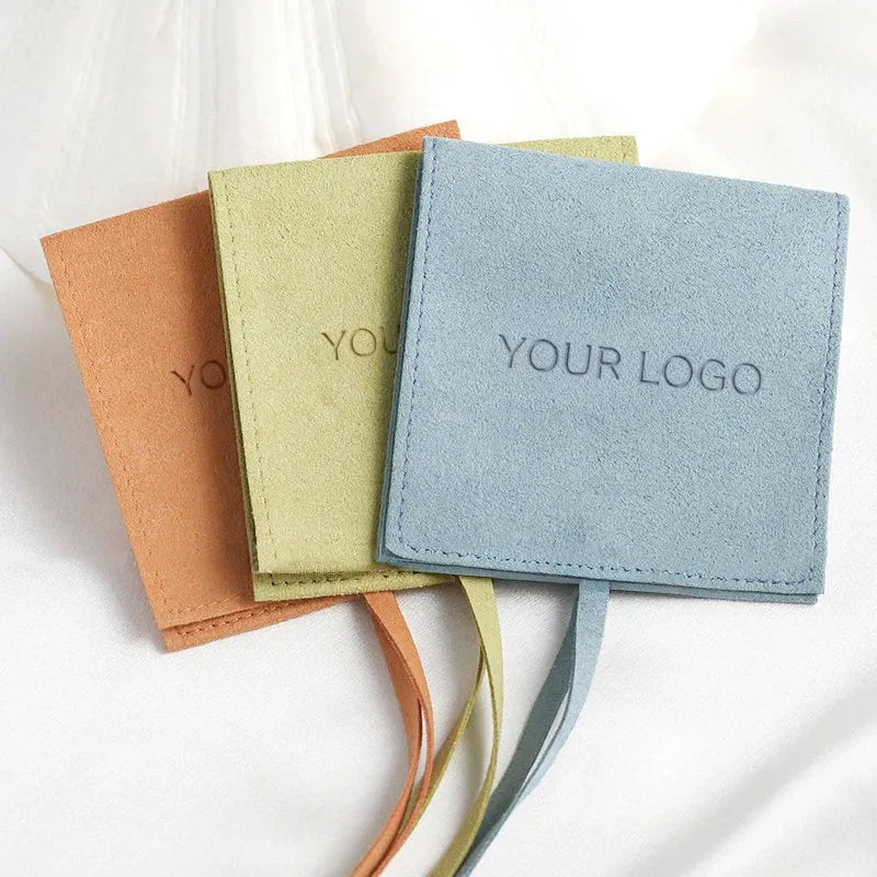 Microfiber Leather Jewelry Bag