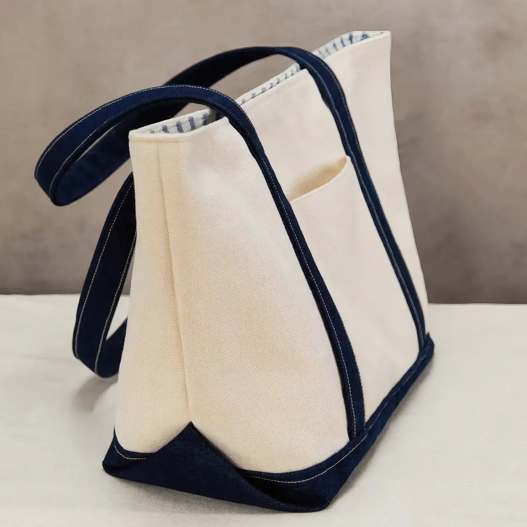 Patchwork Canvas Tote Bags