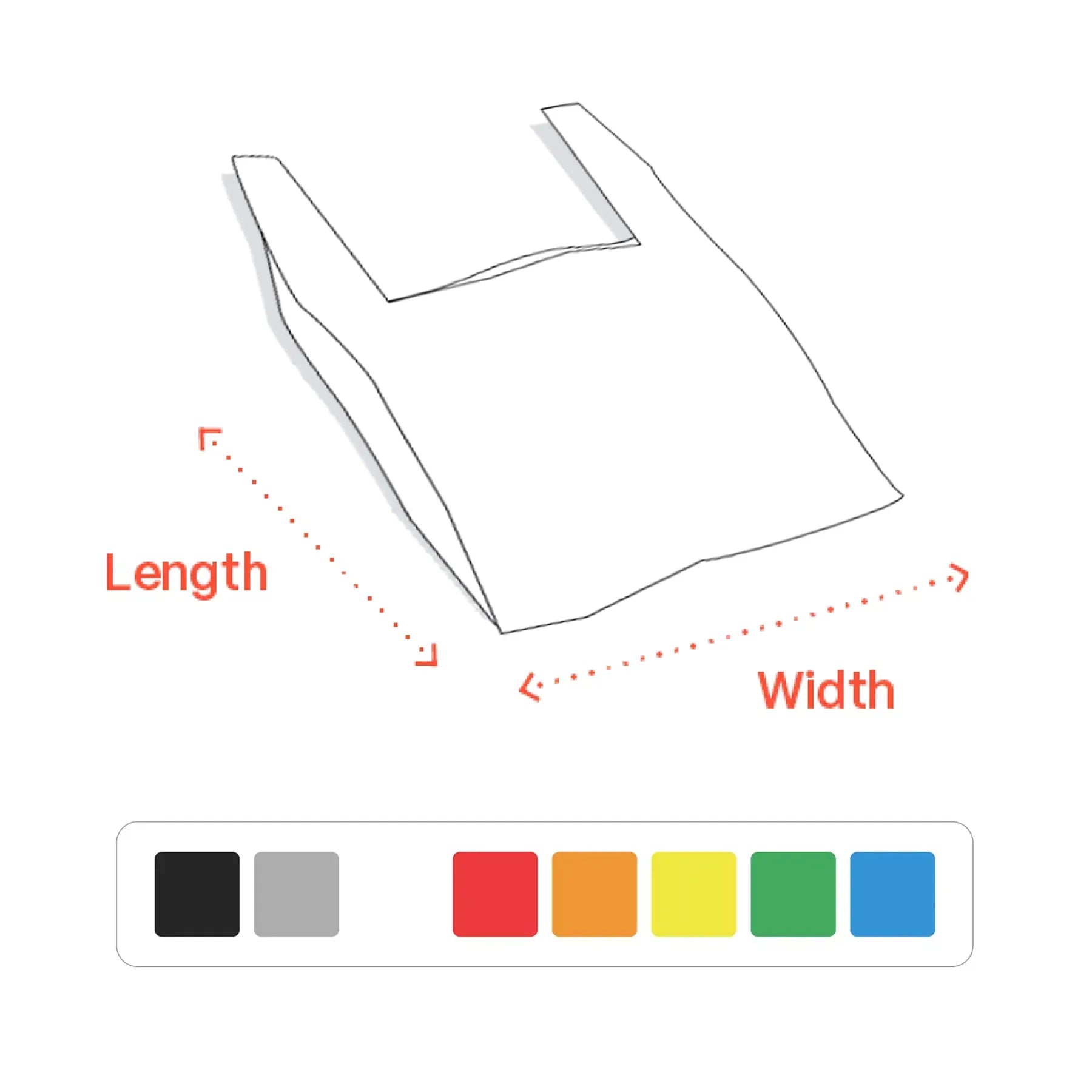 T-Shirt Style Non-Woven Tote Bag