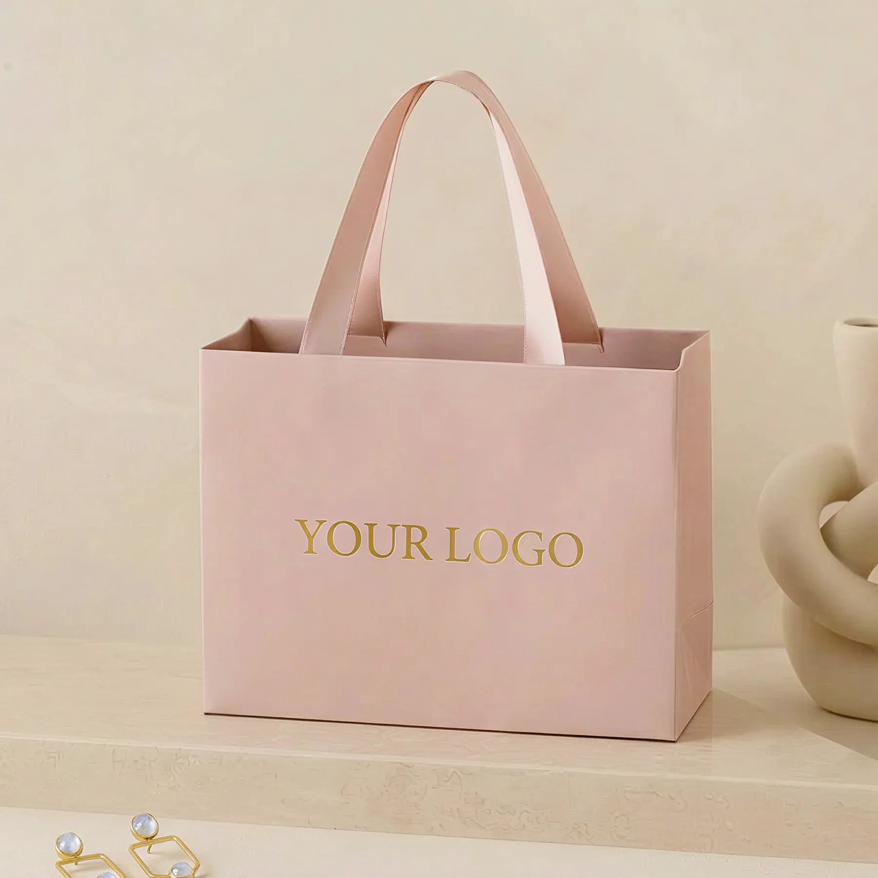Ribbon Handle Gift Bags
