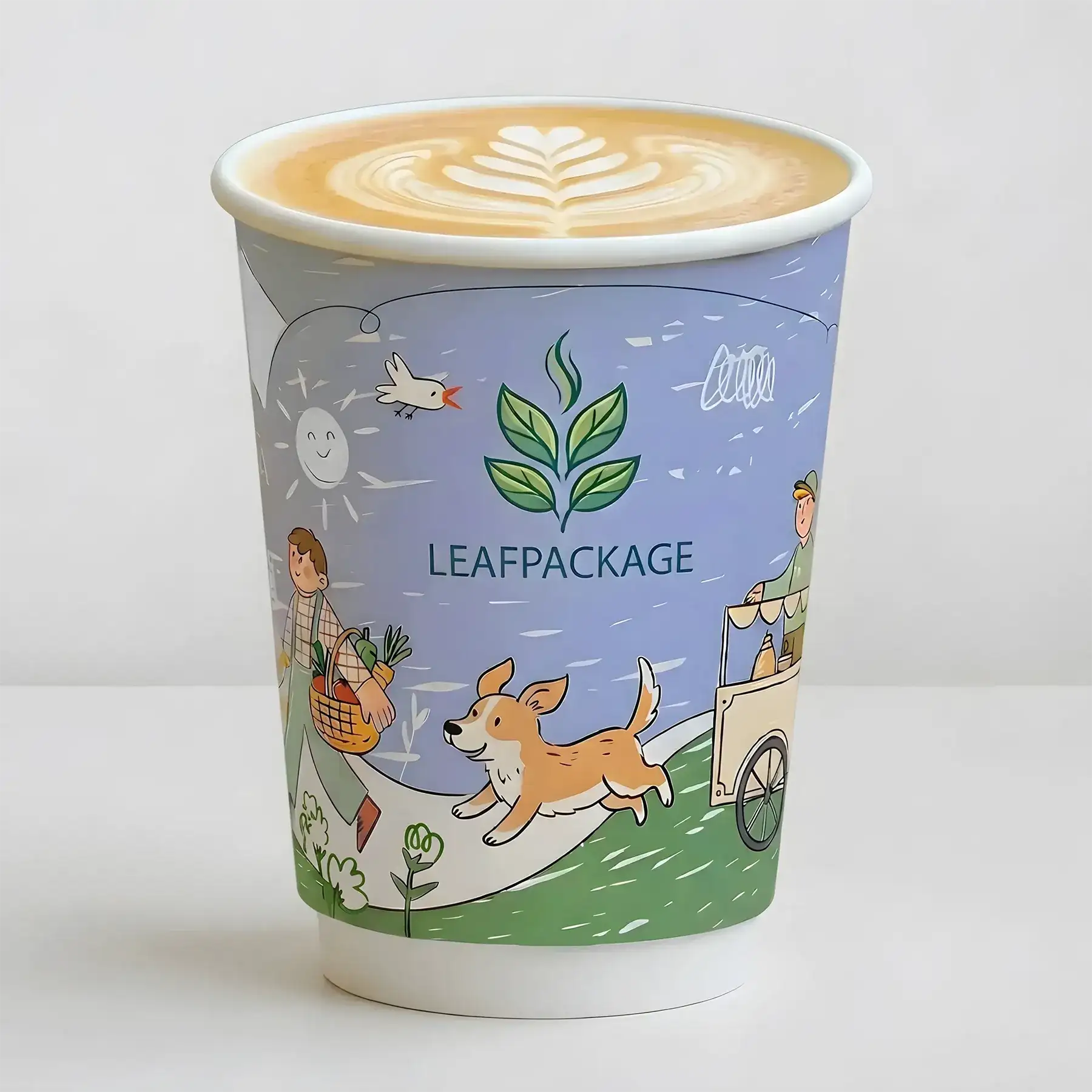 10oz Double Wall Paper Coffee Cups