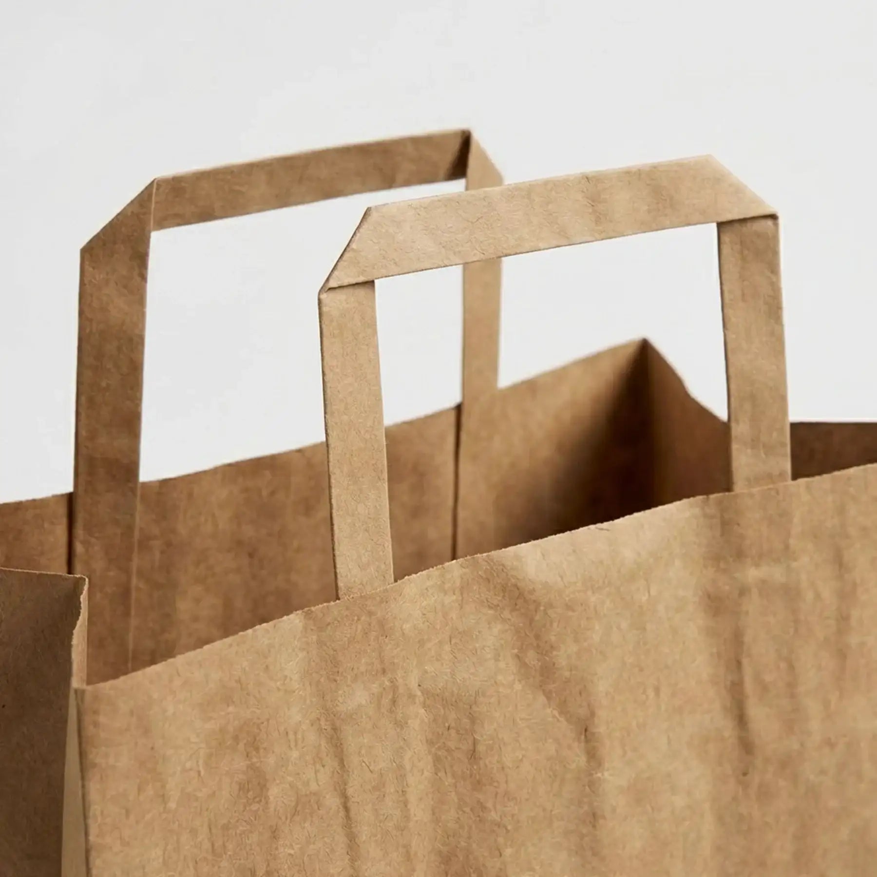 Flat Handle Paper Bags