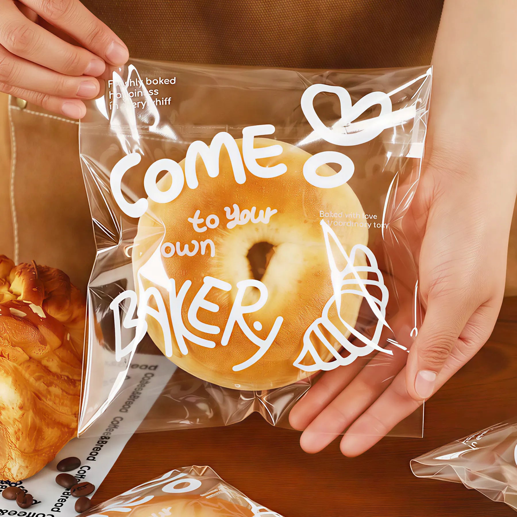 Clear Bakery Treat Bags