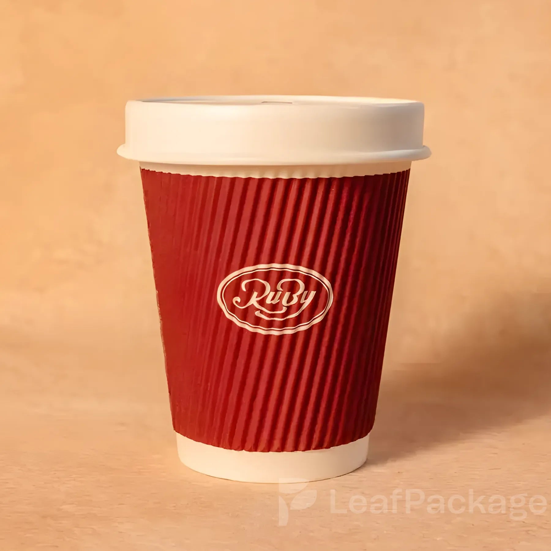 Branded Corrugated Paper Coffee Cups