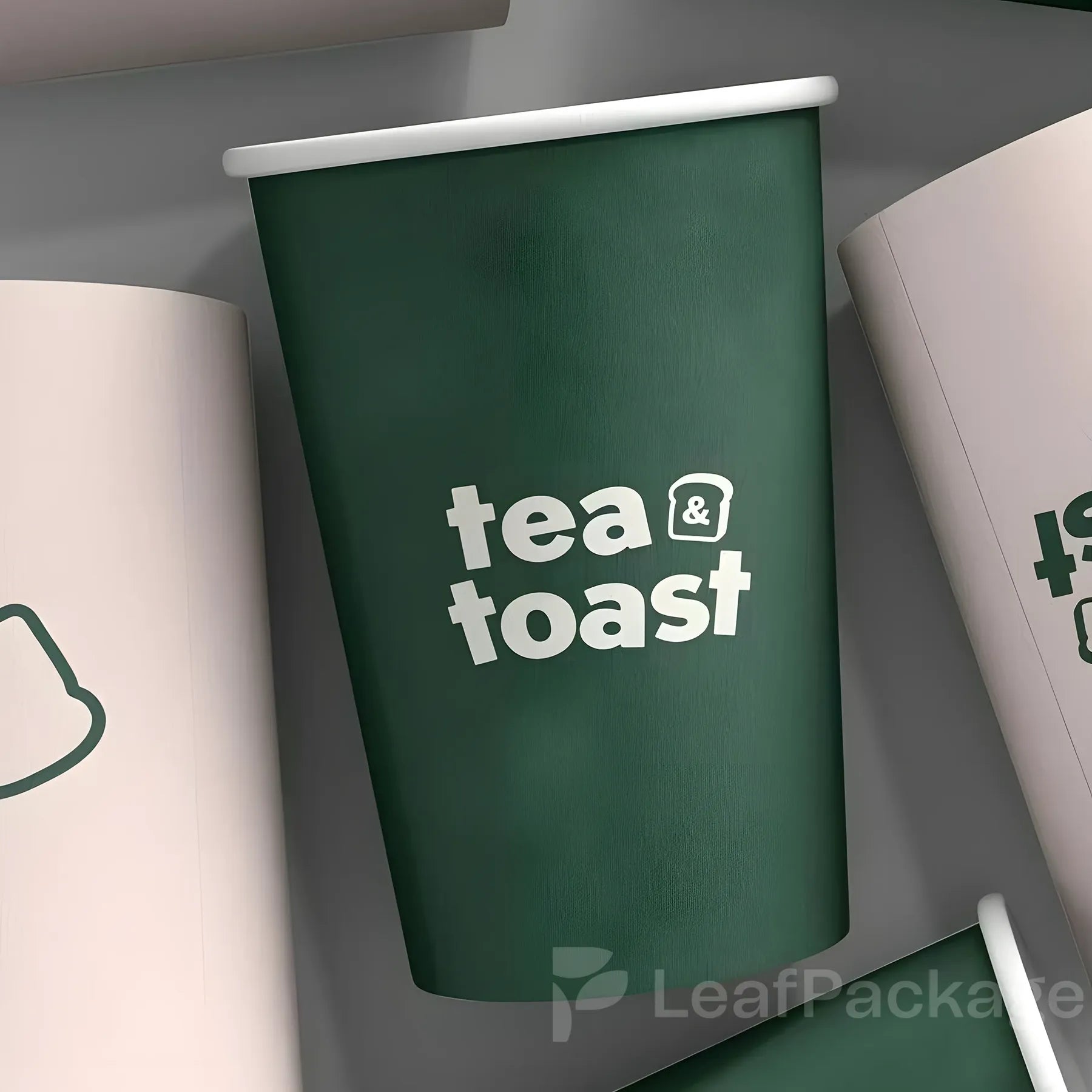 Printed Single Wall Coffee Cups