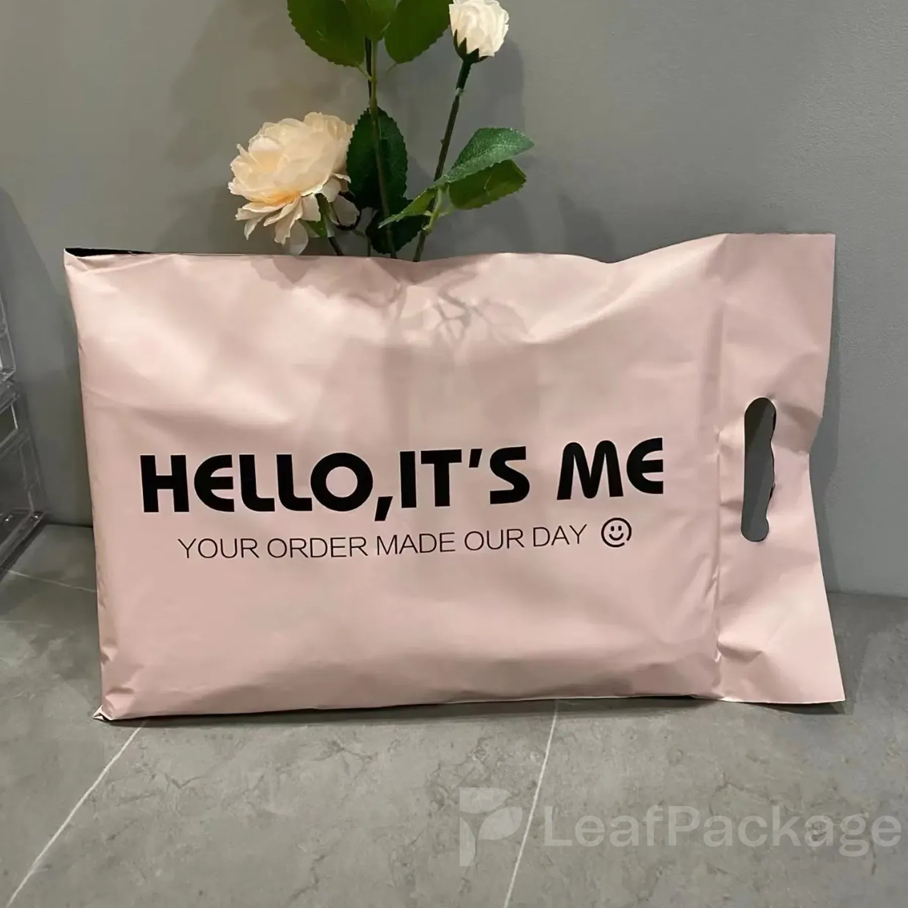 Handle Plastic Courier Bag
