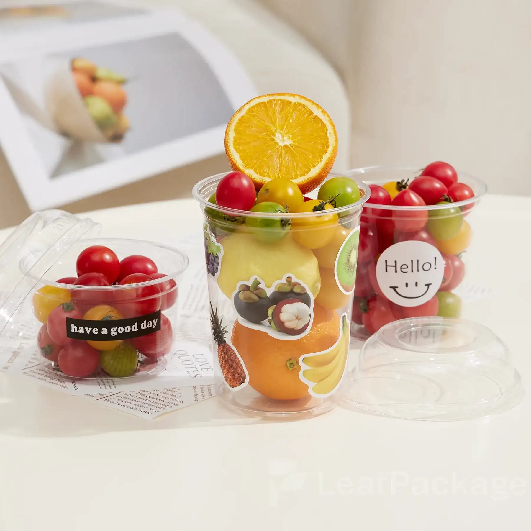 Large Biodegradable Cold Cups