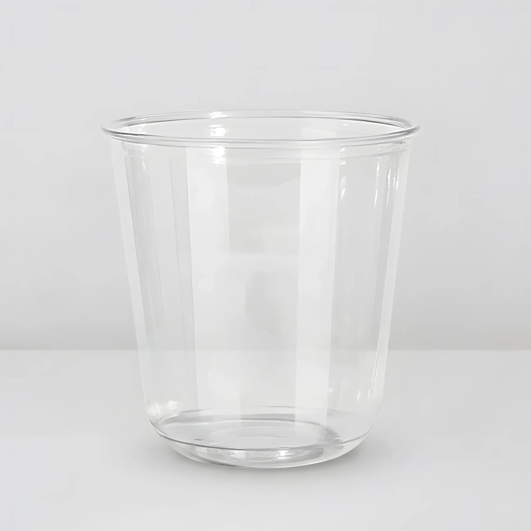Bulk Clear PET U-Shaped Cups with Lids