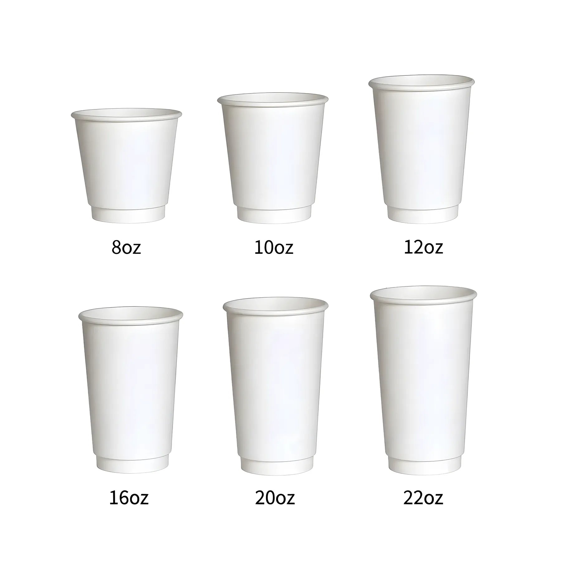 10oz Double Wall Paper Coffee Cups