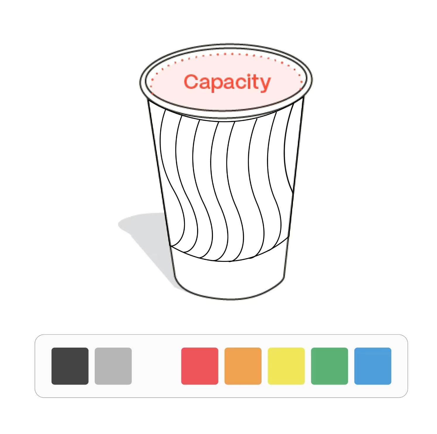 Branded Corrugated Paper Coffee Cups